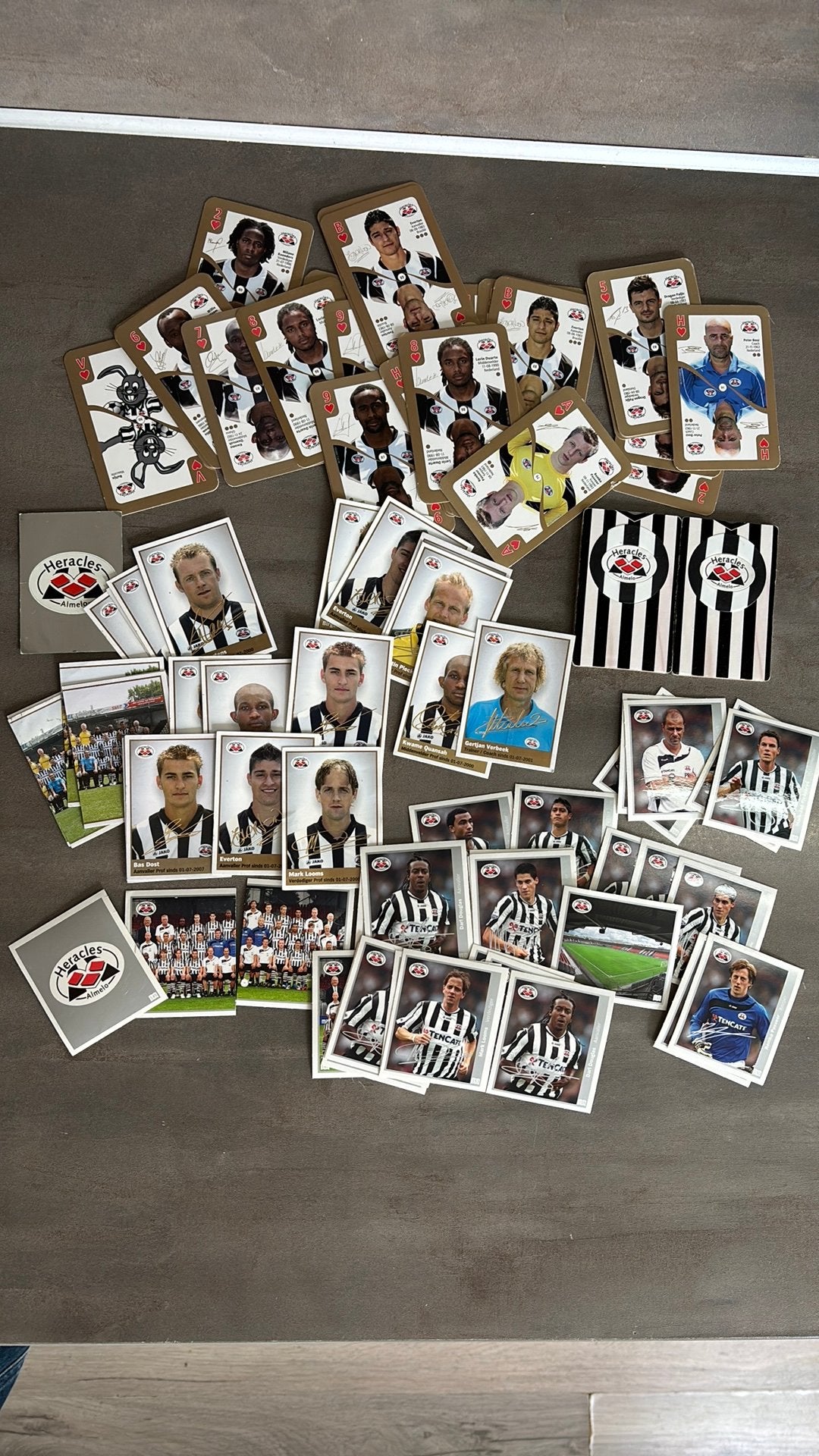 Heracles Almelo • Oude Voetbalplaatjes & Kaarten, Verzamelen, Albert Heijn, Ophalen of Verzenden