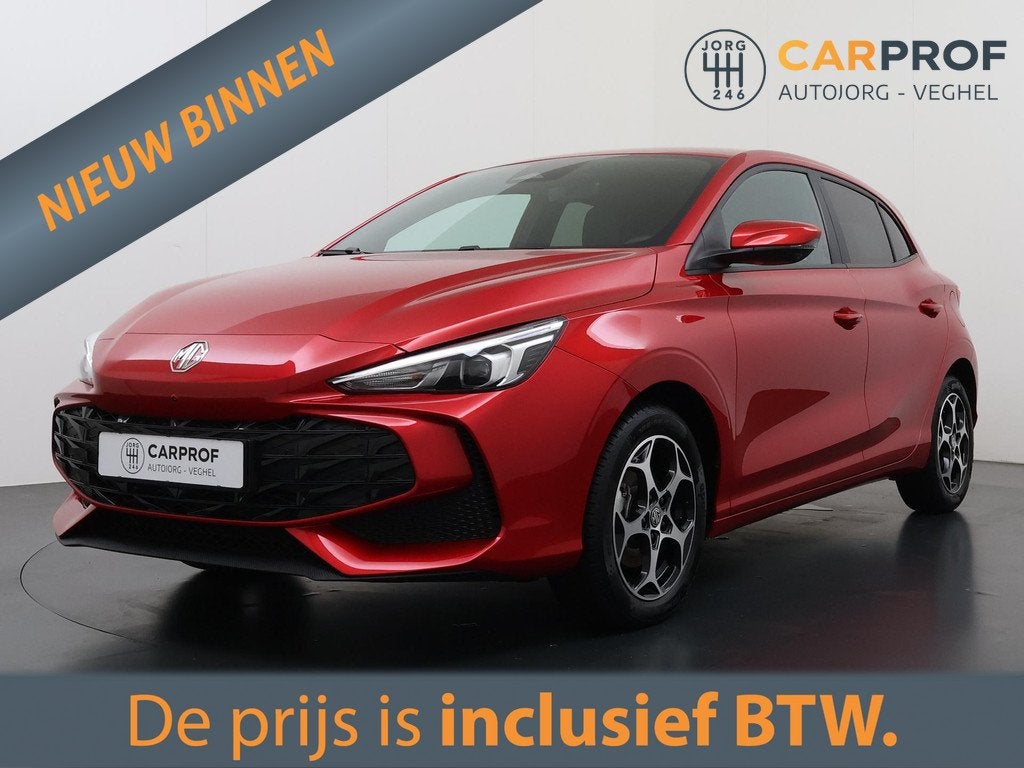 MG MG3 Hybrid+ 1.5 Hybrid+ Luxury Stoelverwarming | 360 Came, Auto's, MG, 194 pk, 4 cilinders, 2 kWh, Bedrijf