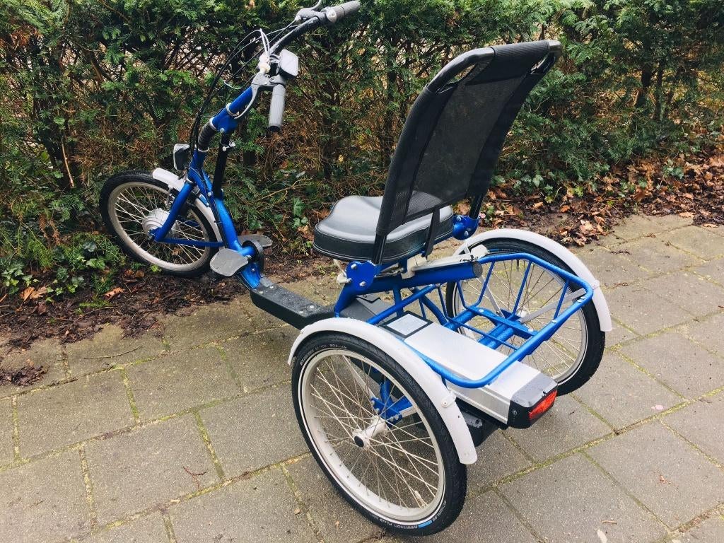 Driewielfiets: Nijland Singly met nieuwe accu 630 WH, Ophalen of Verzenden, Gebruikt