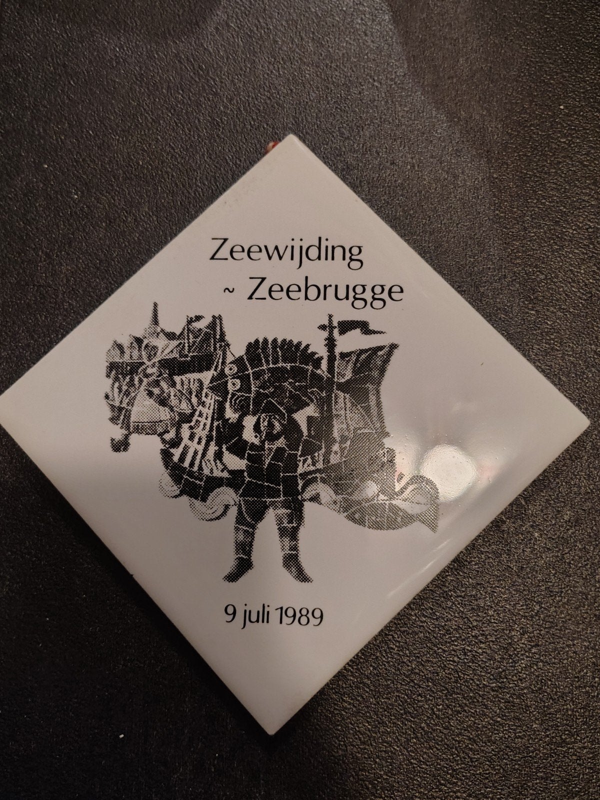 Tegel Zeebrugge, Ophalen of Verzenden