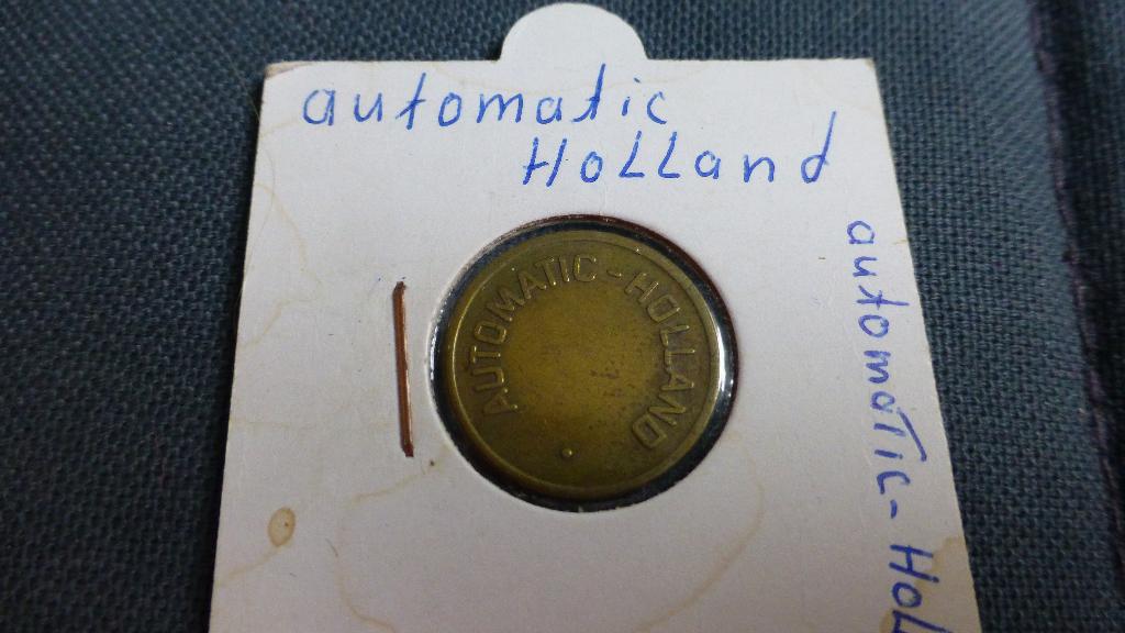 Penning automatic holland, Ophalen of Verzenden, Brons, Nederland