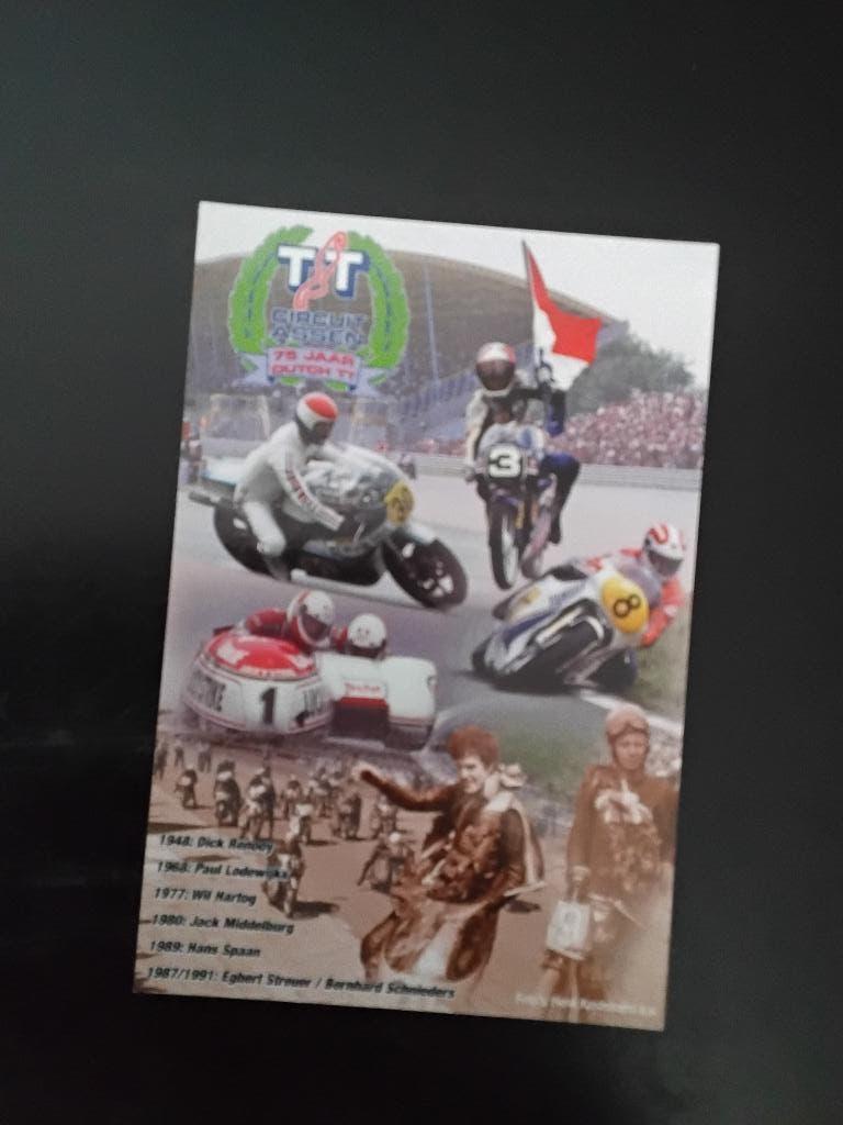 Motorsport ansichtkaart tt assen, Ophalen of Verzenden, Nieuw, Motoren