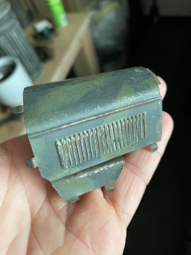 Tippco motorkap voor halftrack, Antiek en Kunst, Antiek | Speelgoed, Ophalen of Verzenden