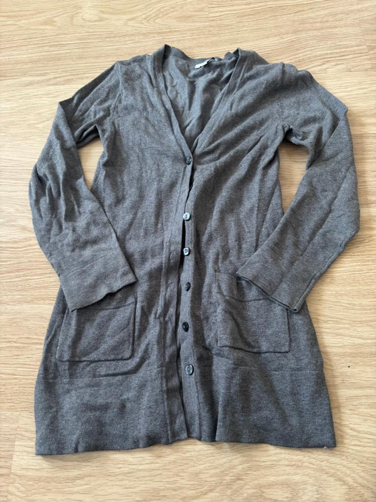 Anni Rolfi vest. Grijs. Maat S, Ophalen of Verzenden, Gedragen, Maat 36 (S), Grijs