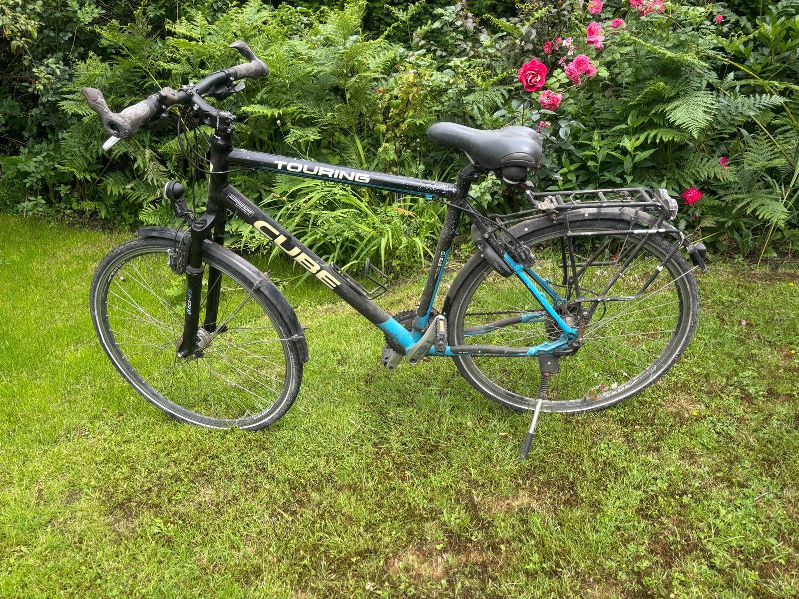 Cube Touring fiets - Rijdt goed, Fietsen en Brommers, Fietsen | Heren | Herenfietsen, Ophalen, Gebruikt, Overige merken