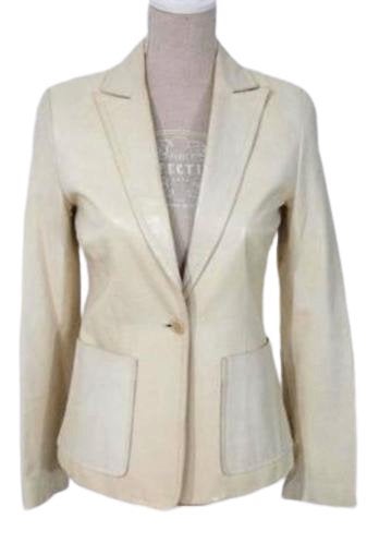 Mulberry London leren jasje, lamsleer, blazer, Mt. M, Maat 38/40 (M), Overige kleuren, Verzenden, Mulberry