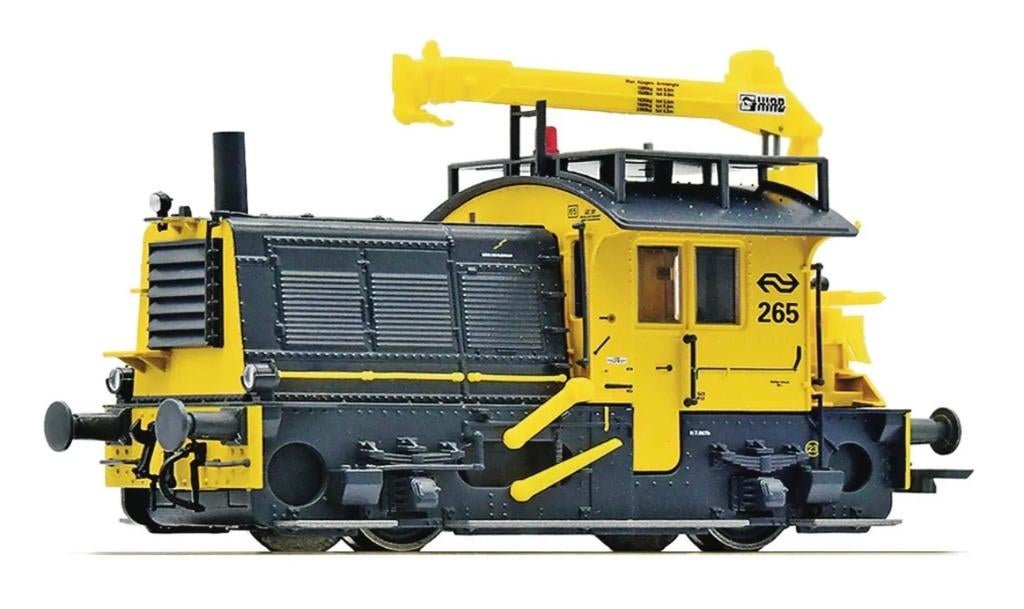Roco 72014 NS SIK 265 DC digitaal full sound kraansik, Hobby en Vrije tijd, Modeltreinen | H0, Zo goed als nieuw, Locomotief, Gelijkstroom