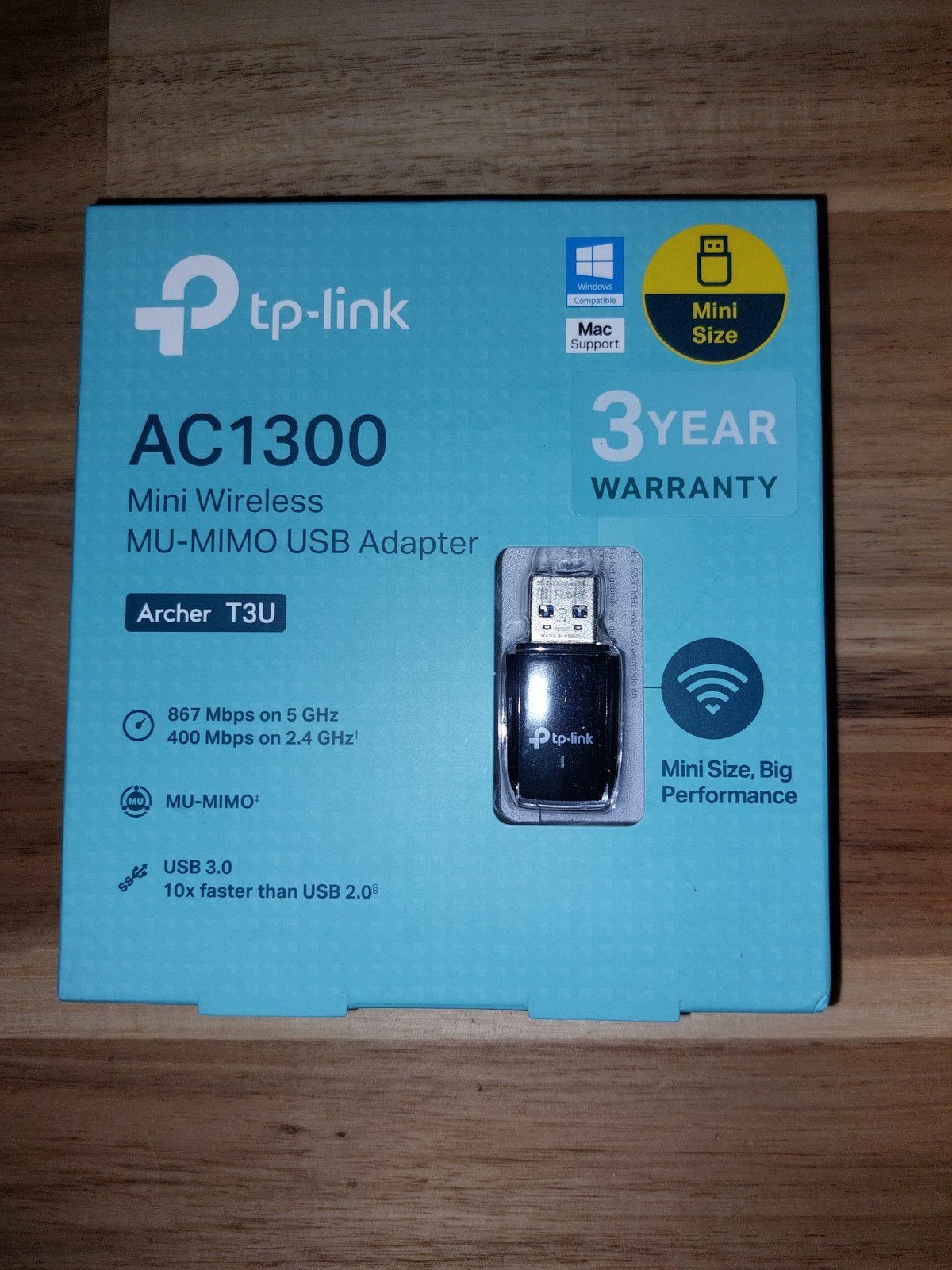 TP-Link Archer T3U AC1300 Mini Wireless USB Adapter, Ophalen, Zo goed als nieuw, TP-Link