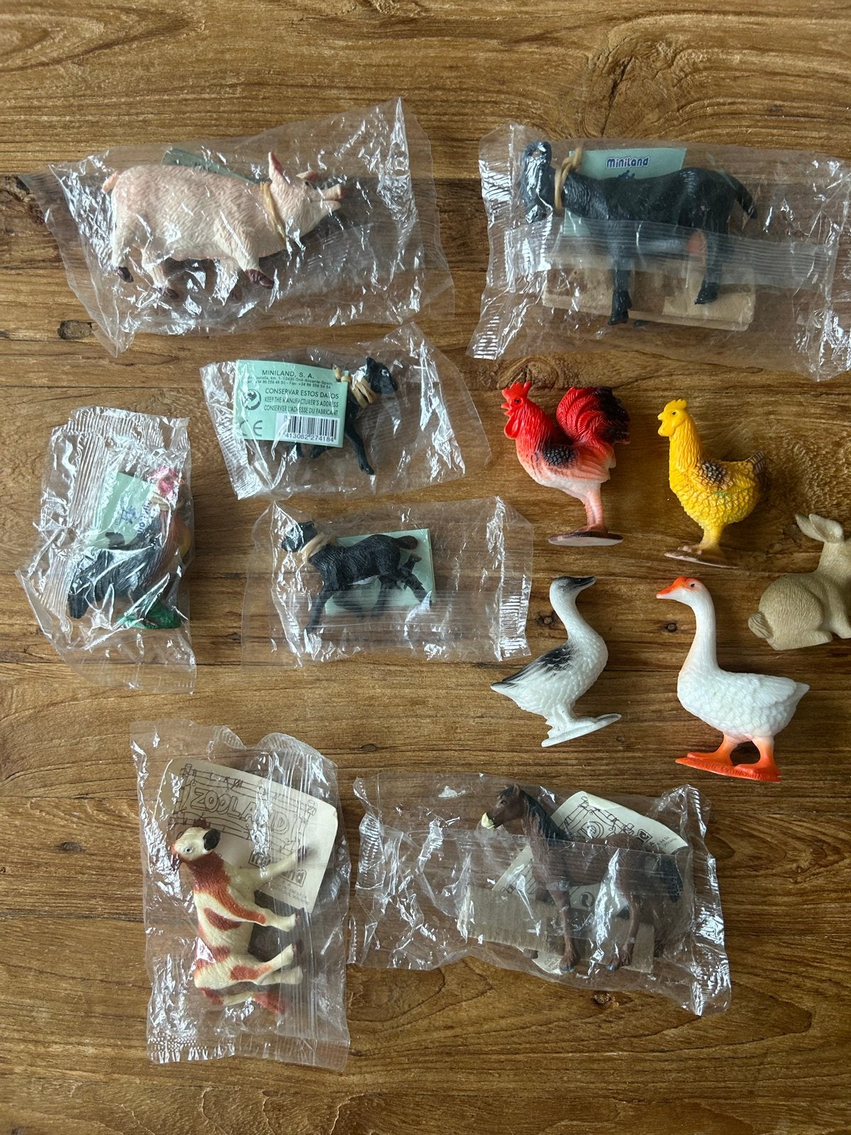 Miniland Boerderijdieren  - Nieuw in verpakk, Verzamelen, Ophalen of Verzenden, Nieuw, Dier