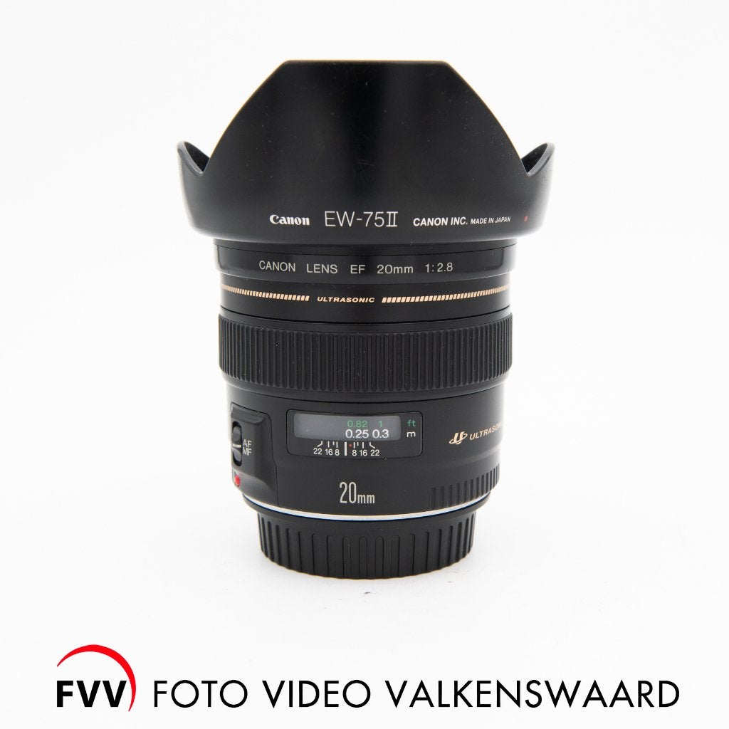 Canon Lens EF 20 mm F2.8 Ultrasonic, Canon, Gebruikt, Canon, Xxx