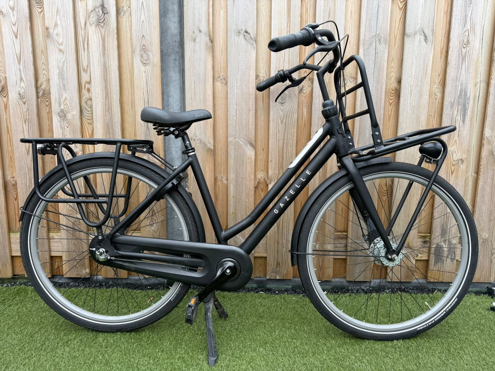Gazelle Heavy Duty 28 inch Damesfiets/transportfiets, Ophalen, 47 tot 50 cm, Versnellingen, Zo goed als nieuw
