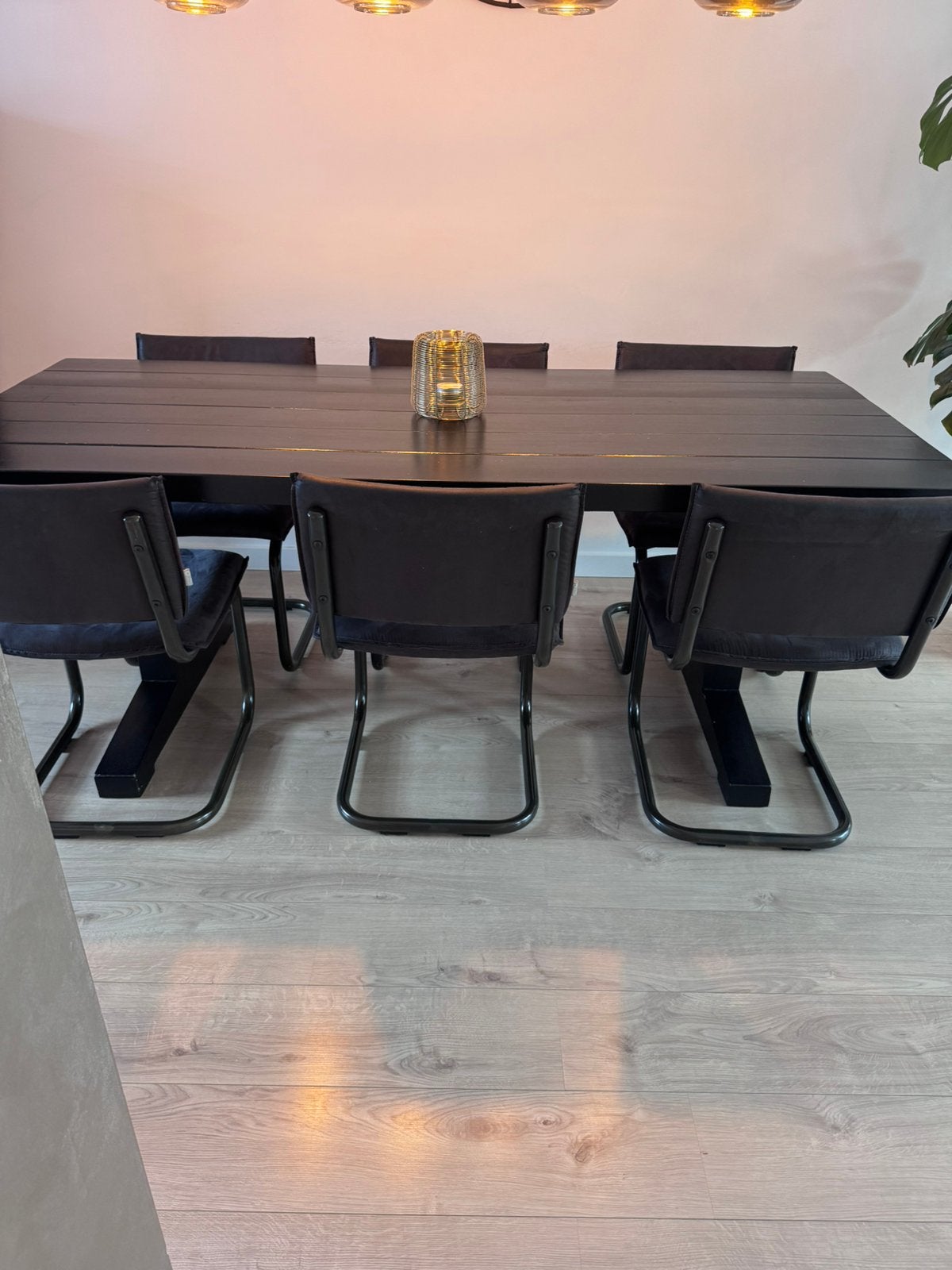 Eetkamer stoelen dtp design, Huis en Inrichting, Ophalen, Zo goed als nieuw, Rechthoekig, 50 tot 100 cm