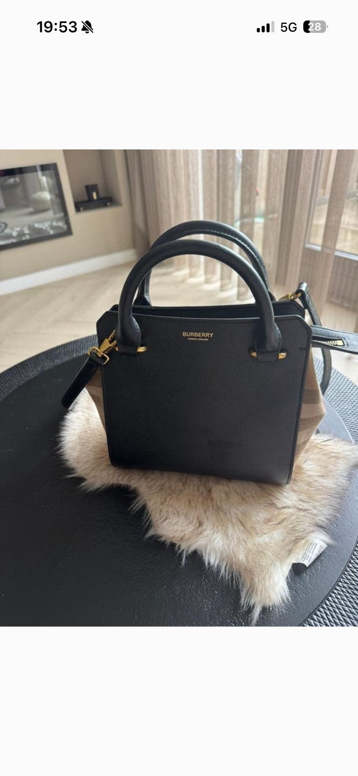 Mooie originele Burberry tas, Sieraden, Tassen en Uiterlijk, Tassen | Damestassen, Ophalen of Verzenden, Zo goed als nieuw, Bruin