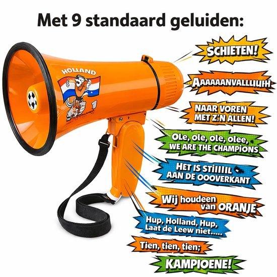 Nederlands elftal Oranje Megafoon, Ophalen of Verzenden, Nieuw, Overige binnenlandse clubs, Overige typen