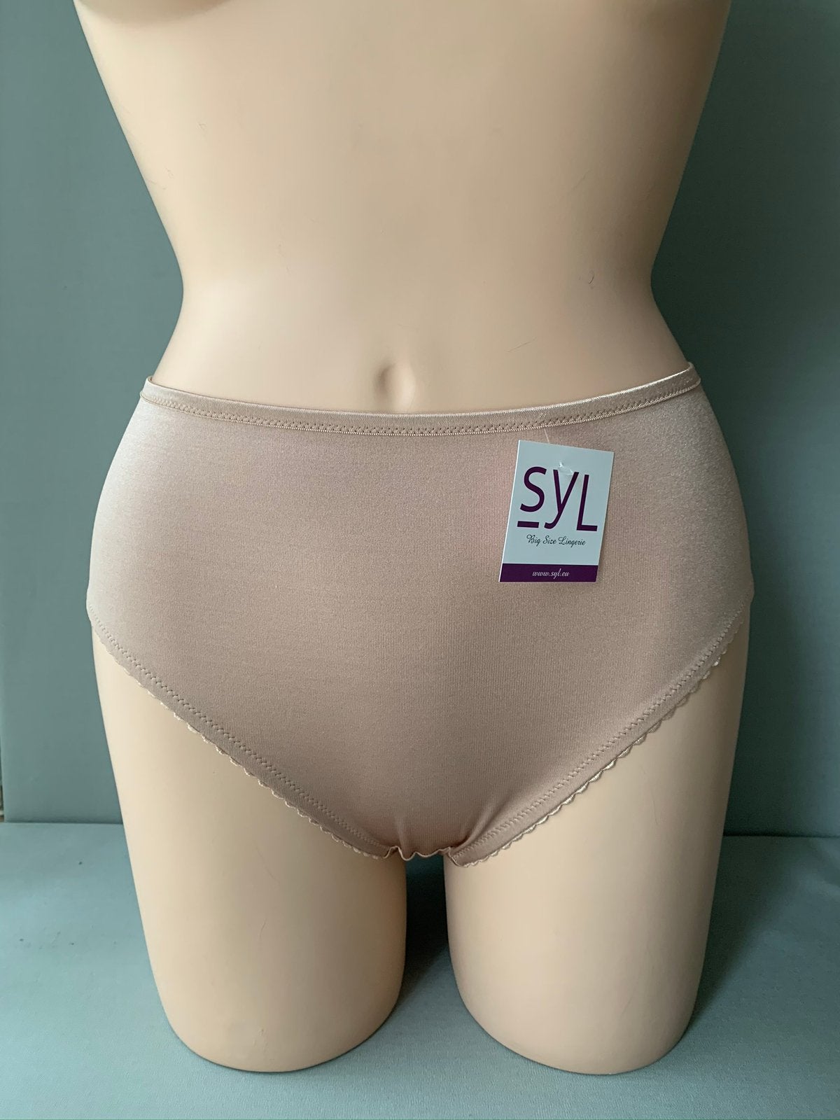 Syl slip Model maia sand maat 40-44-46-48-52-54-56, Verzenden, Beige, Slip