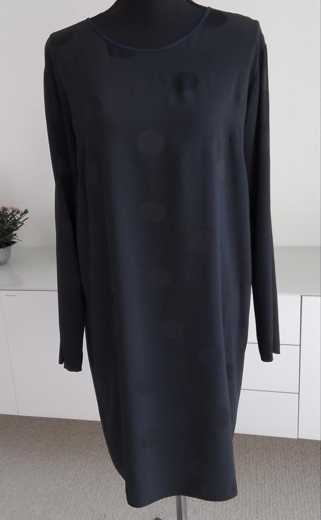Donkerblauwe jurk met polkadots Paul Smith black label mt 38, Verzenden, Nieuw, Maat 38/40 (M), Blauw
