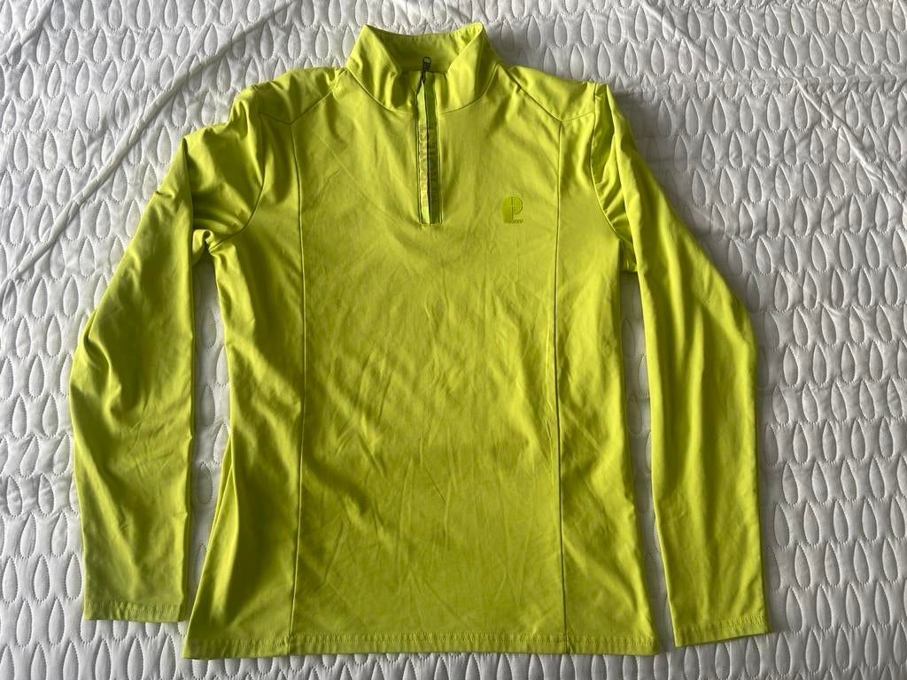 Protest sportshirt met rits - Zo goed als nieuw, Maat 38/40 (M), Ophalen of Verzenden, Groen, Fitness of Aerobics
