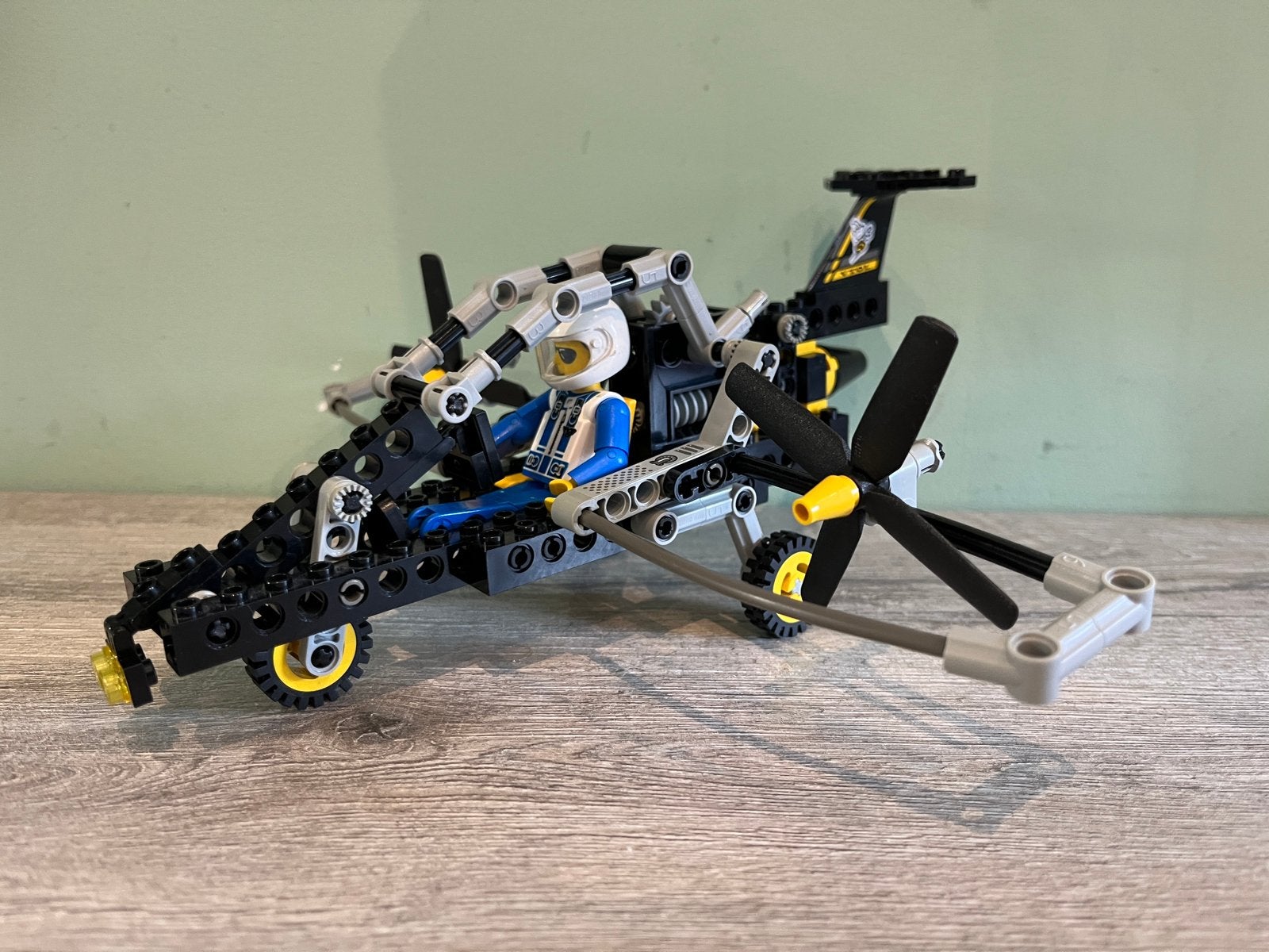 Lego 8222 technic VTOL met instructie, Compleet, Gebruikt, Lego, Ophalen of Verzenden