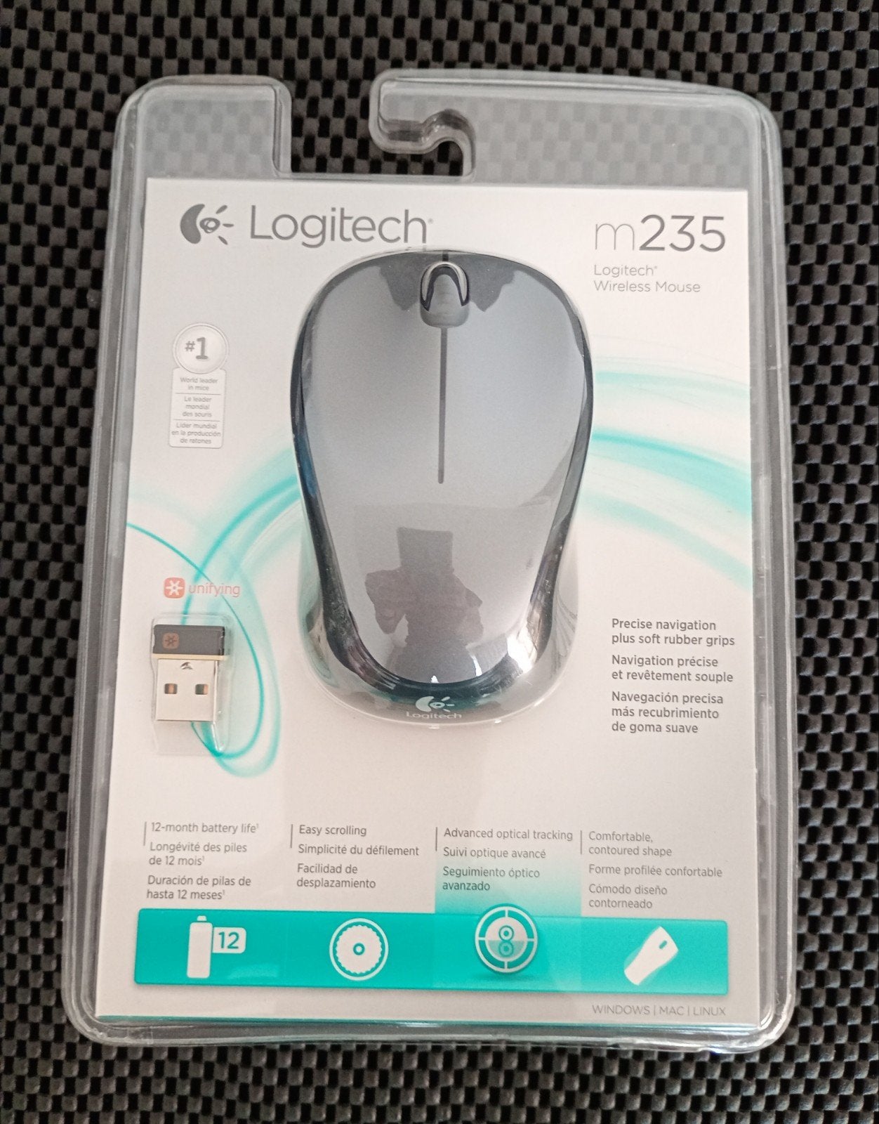 Logitech Wireless M235 draadloos muis, Computers en Software, Muizen, Ophalen of Verzenden, Nieuw, Draadloos, ‘LOGITECH’