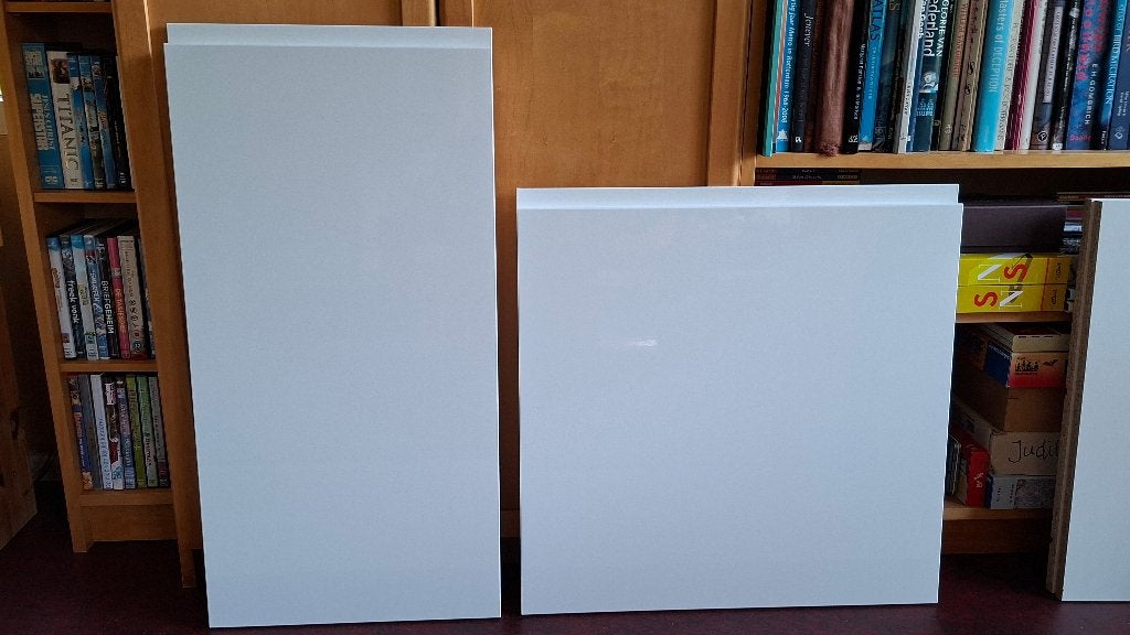 deurtjes Voxtrop wit hoogglans en diverse planken IKEA, Ophalen, Wit, Nieuw, 50 tot 100 cm