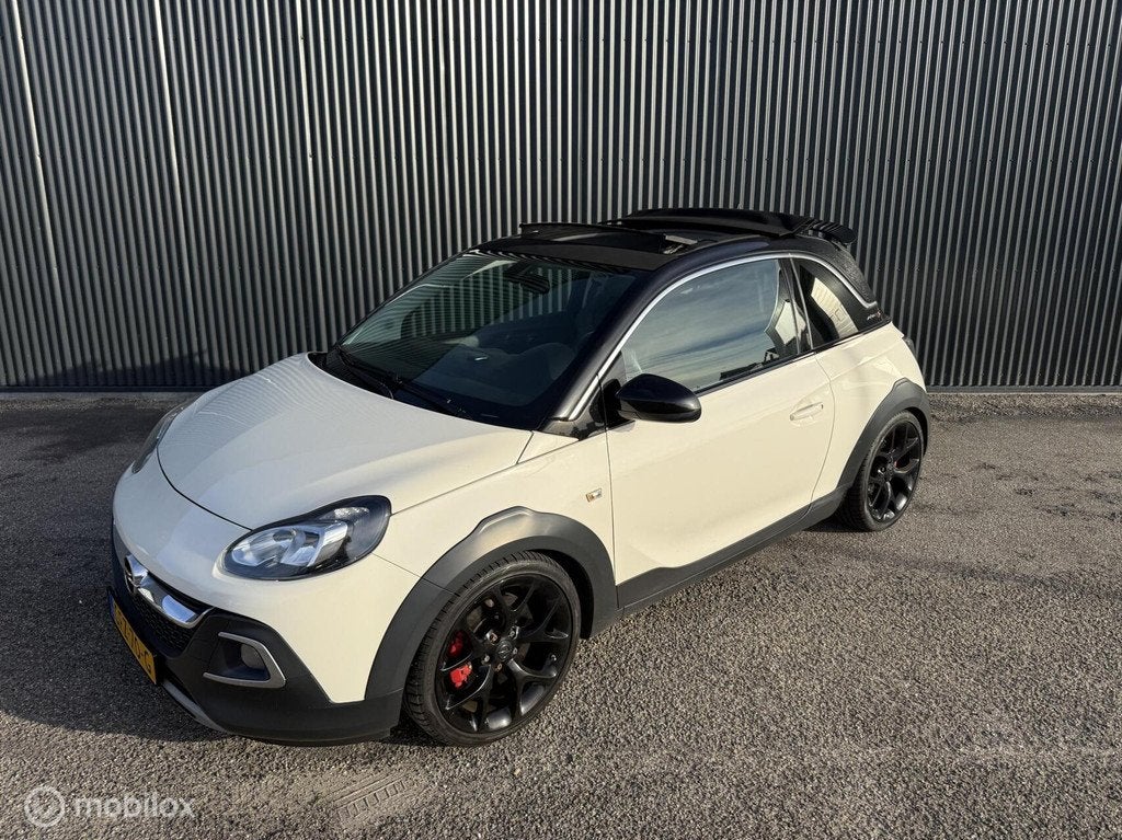 Opel ADAM 1.4 Turbo Rocks S BOMVOL! Recaro!, Auto's, Opel, Voorwielaandrijving, Gebruikt, Euro 6, 4 cilinders