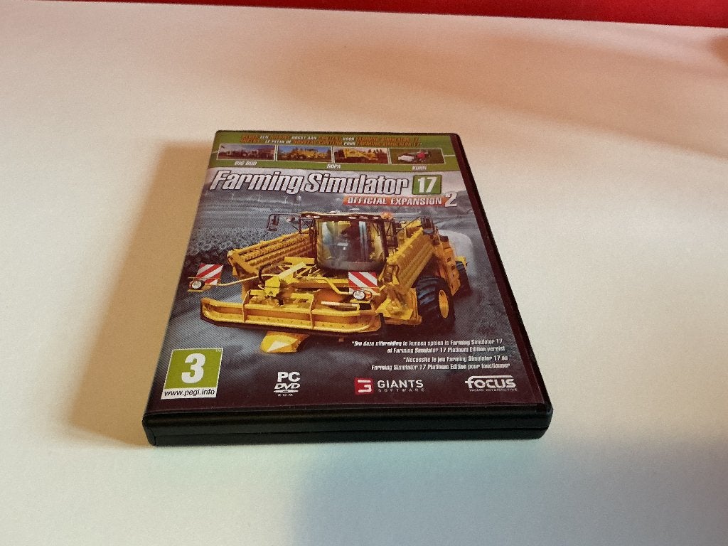 Farming simulator 17 official expansion 2, Ophalen, 1 speler, Eén computer, Zo goed als nieuw