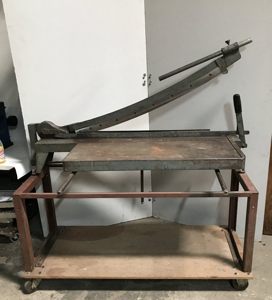Slagschaar, Jorg, type 4001/A, verrijdbaar, Ophalen, Gebruikt