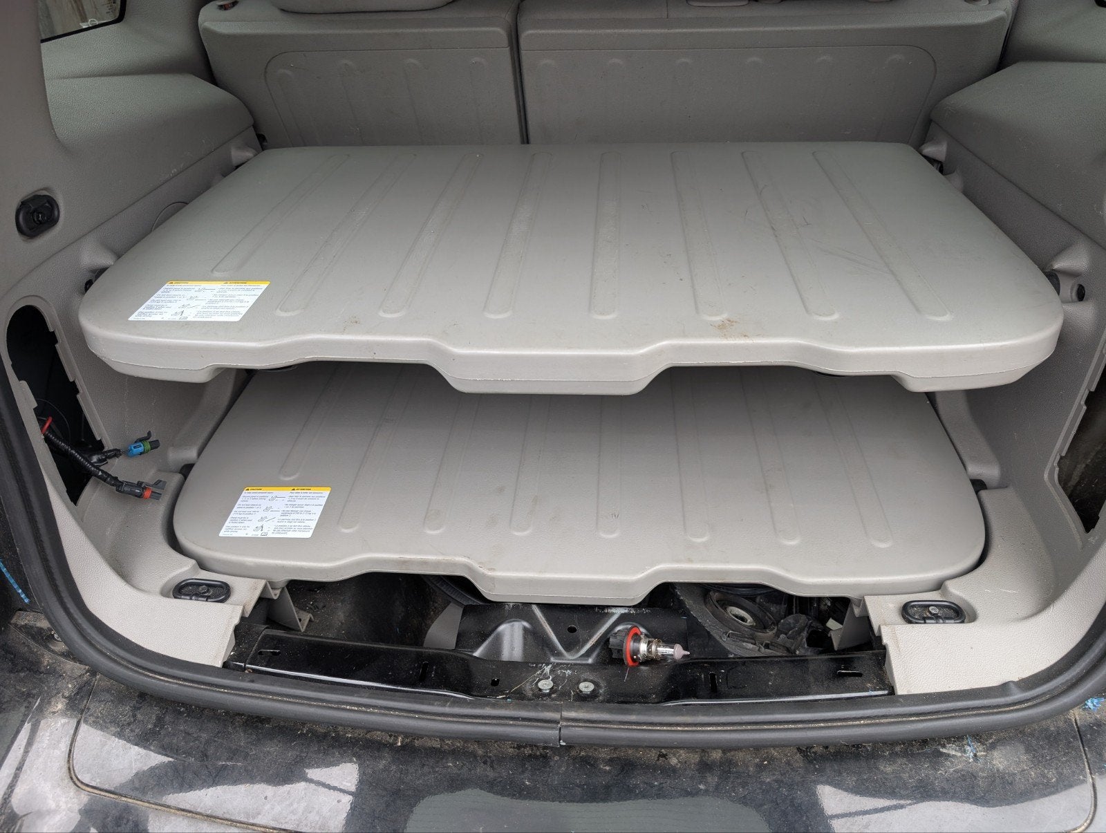 Originele hoedenplank / kofferbak panelen Chevrolet HHR, Auto-onderdelen, Interieur en Bekleding, Ophalen, Gebruikt, Chevrolet