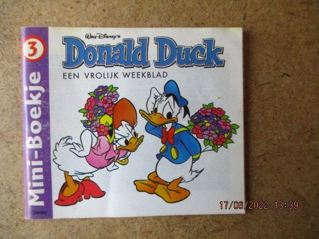 adv6692 donald duck mini 3, Eén stripboek, Ophalen, Gelezen
