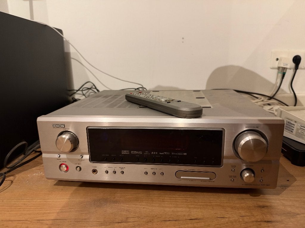 Denon AVR-1907 7.1 surround receiver met afstandsbediening, Ophalen, Gebruikt, Denon, 120 watt of meer