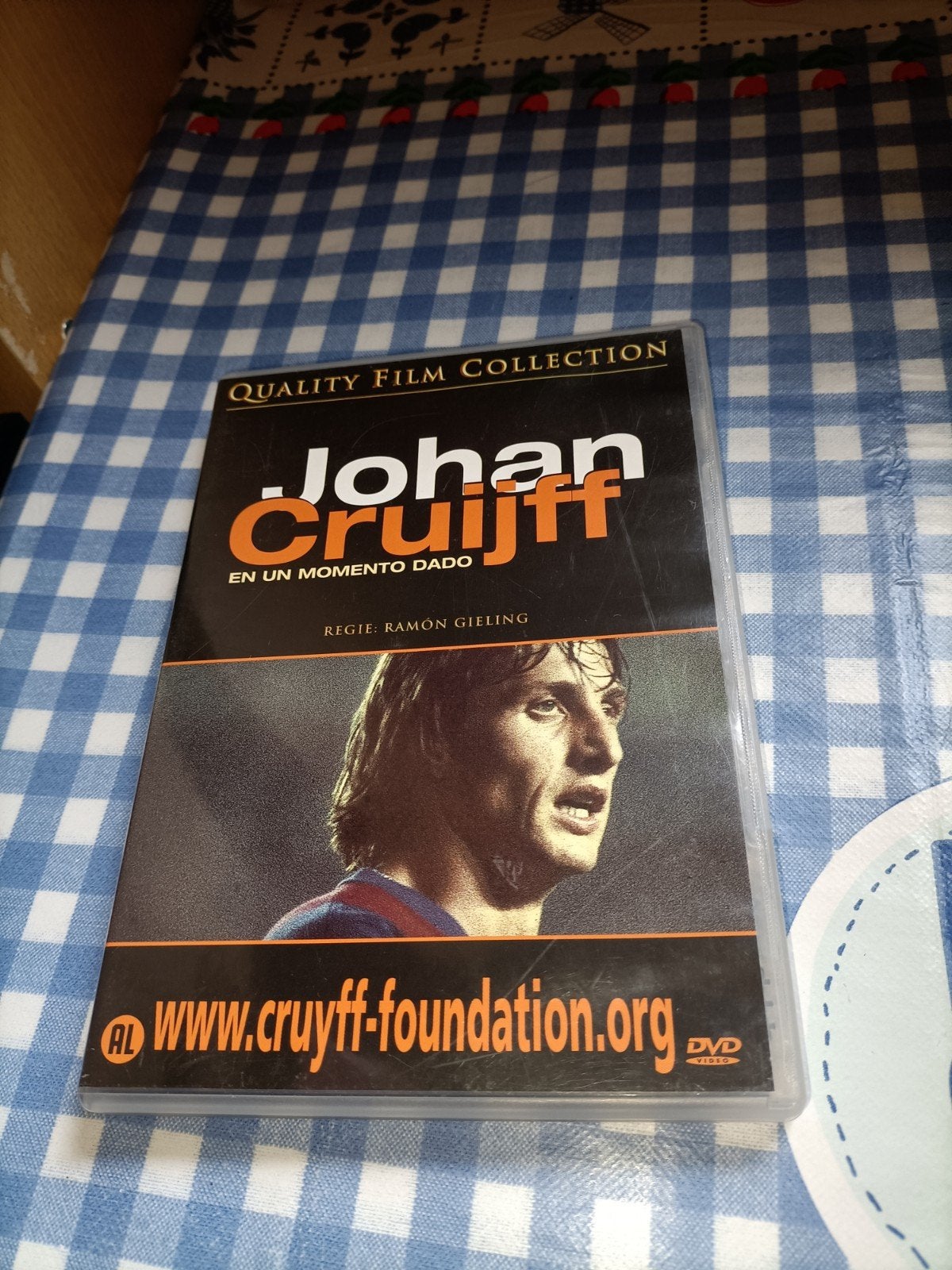 Dvd Johan Cruijff - 'en un moments dado', Alle leeftijden, Ophalen of Verzenden, Zo goed als nieuw, Cursus of Instructie