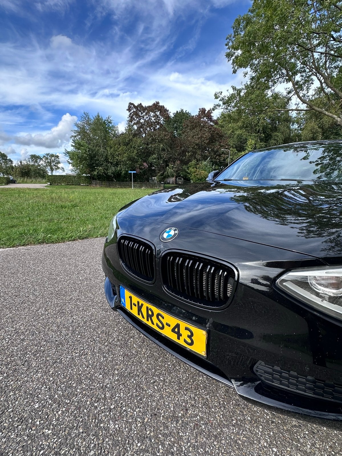 BMW 1-Serie 114I 75KW 5-DR 2013 Zwart, Auto's, 1-Serie, Achterwielaandrijving, Zwart, 4 cilinders