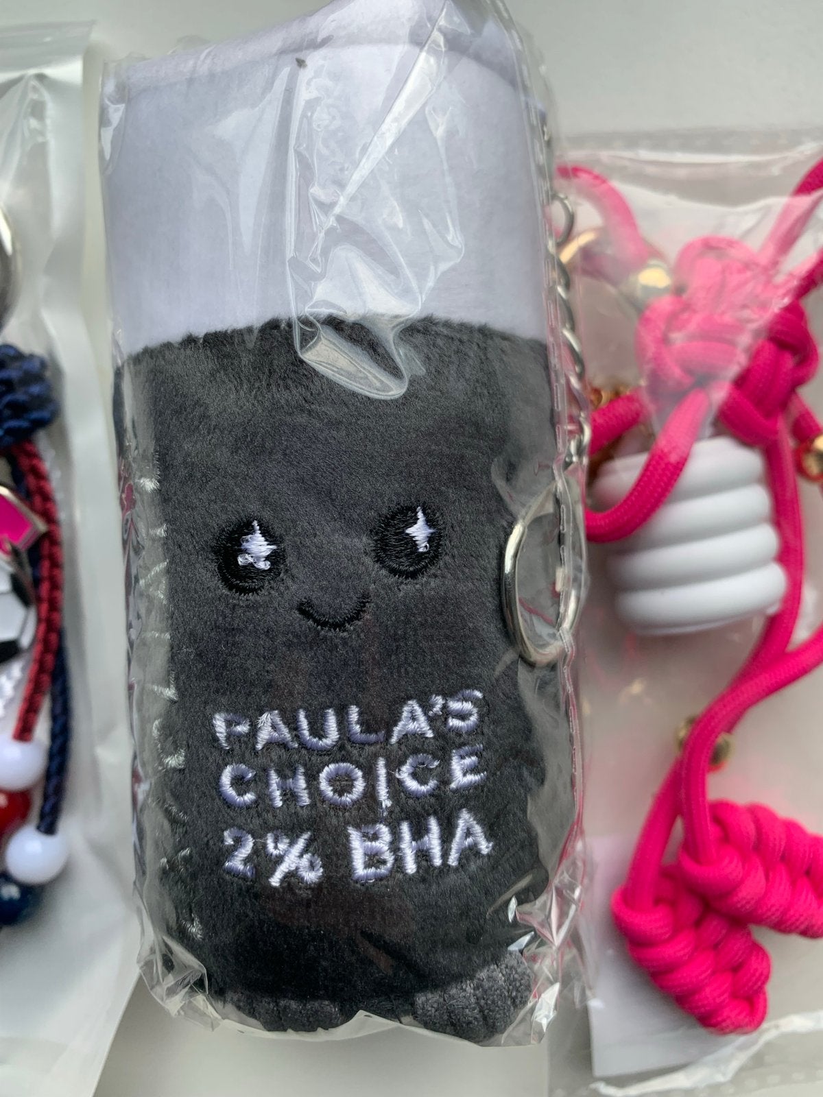 3 Paula's Choice Sleutelhangers in Verpakking, key chains, Ophalen of Verzenden, Nieuw