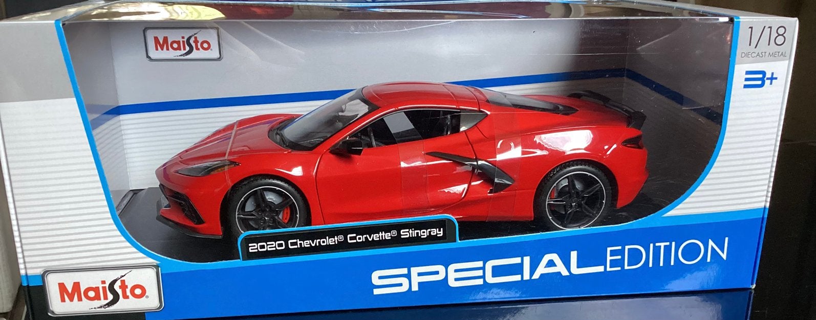 Chevrolet Corvette Stingray 2020, Ophalen of Verzenden, Zo goed als nieuw, Auto, Maisto