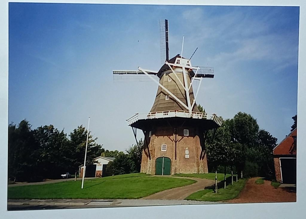 Usquert ( Gr.) foto foto foto Molen Eva, Verzenden, 1980 tot heden, Foto, Zo goed als nieuw