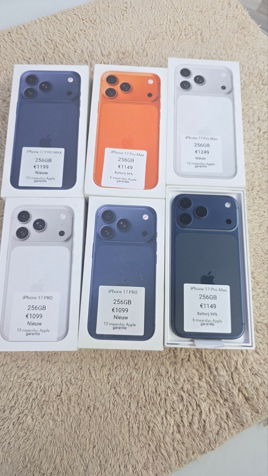 Foto 2 van iphone 17 Pro Max 256gb/ 17 Pro 256gb Nieuw