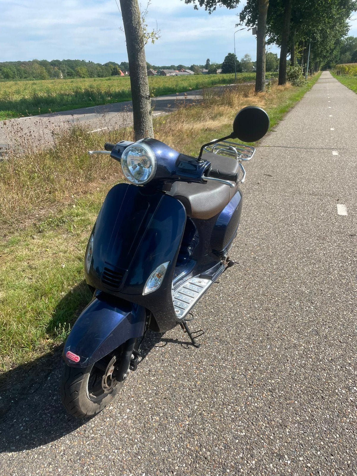 turbo rl50 scooter geel kenteken, Ophalen, Gebruikt, Maximaal 45 km/u, Turbo