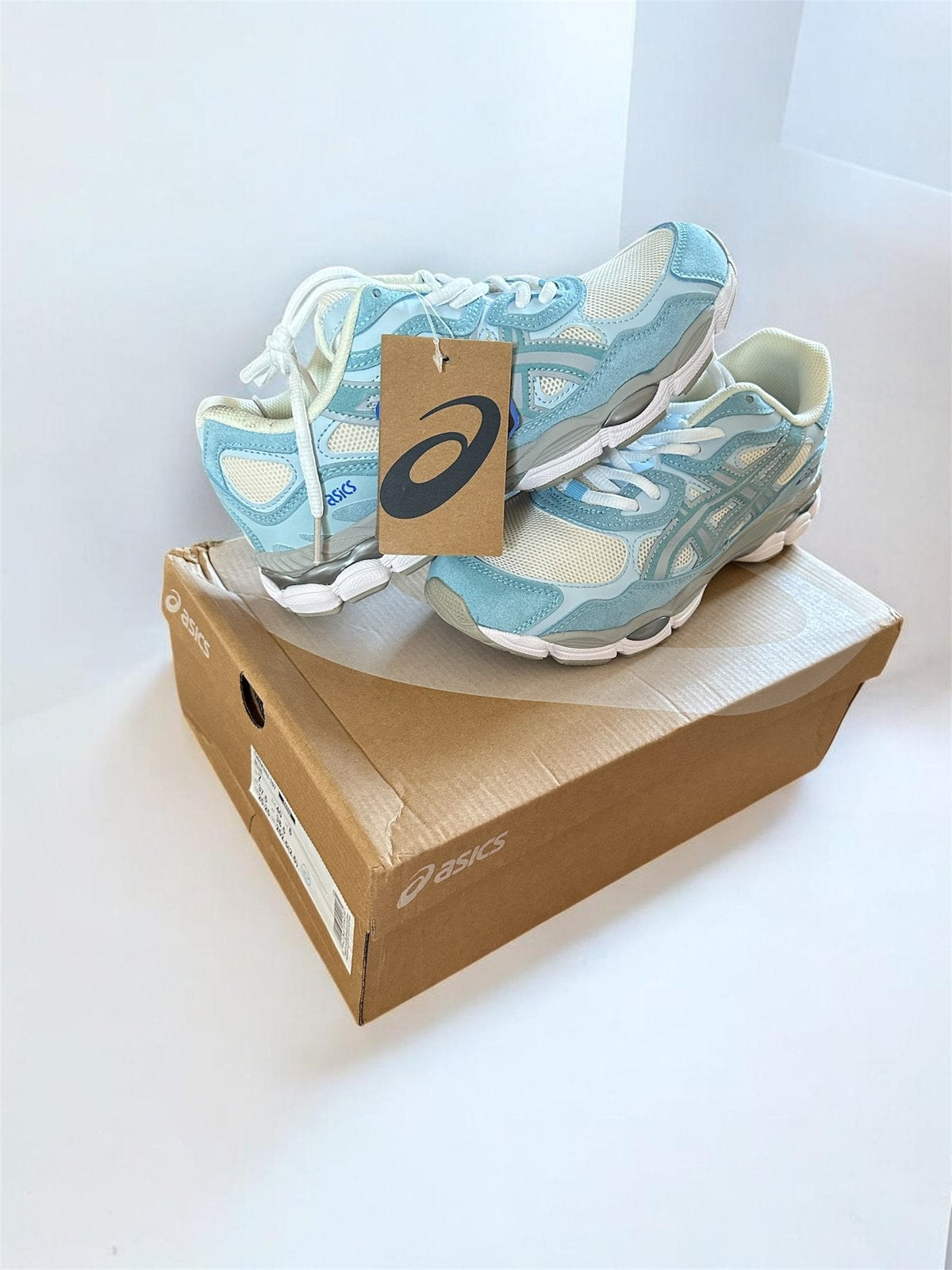 Asics gel nyc, Ophalen of Verzenden, Zo goed als nieuw, Blauw