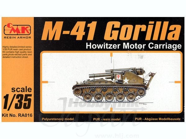 D-327,CMK 1-35,NO,RAO16,M41 Howitzer Motor Carriage,NO,1, M4, Overige merken, 1:32 tot 1:50, Overige typen, Nieuw