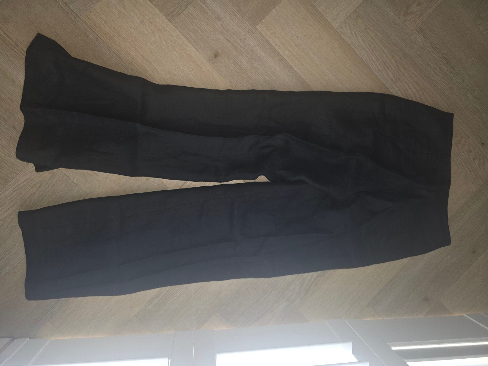 Massimo Dutti linnenmix broek maat 36 nieuw (jasje ook), Ophalen, Massimo Dutti, Zwart, Nieuw