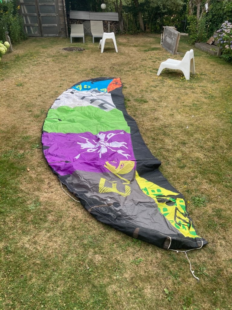 North Evo 8M met BAR, Watersport en Boten, Kitesurfen, Gebruikt, 8 m², Geen board, Ophalen of Verzenden