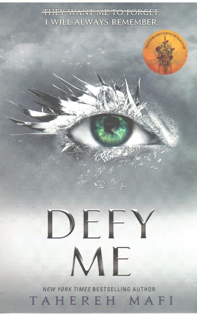 Tahereh Mafi # Defy Me - Engels, Boeken, Fantasy, Ophalen of Verzenden, Zo goed als nieuw