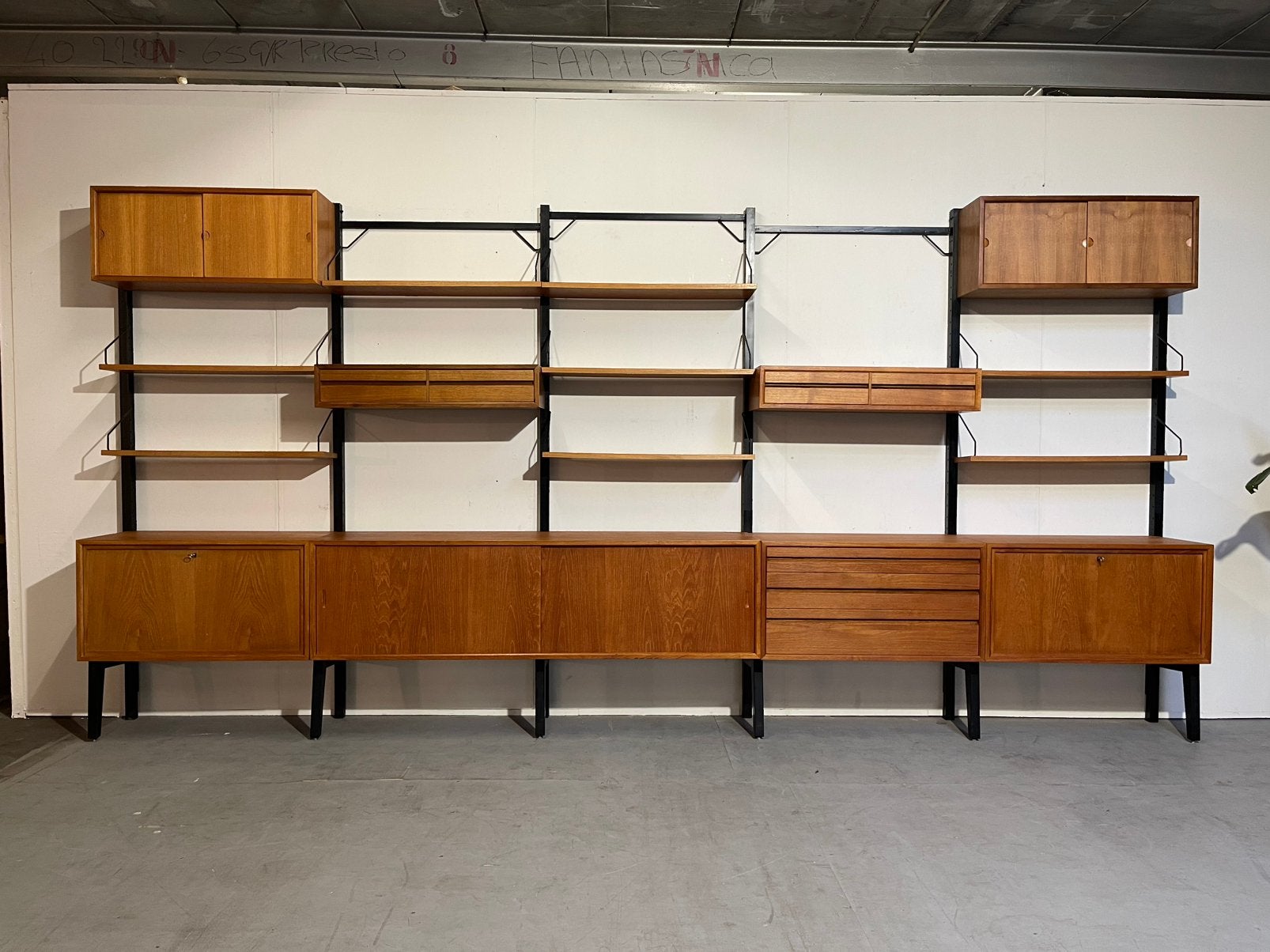 Poul Cadovius by Royal System vintage modulair wandsysteem, Gebruikt, Ophalen of Verzenden, Minder dan 100 cm, 25 tot 50 cm