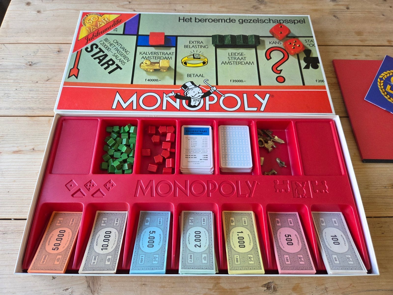 Monopoly Jubileum Editie 50 jaar (1935-1985) guldens oude, Ophalen of Verzenden