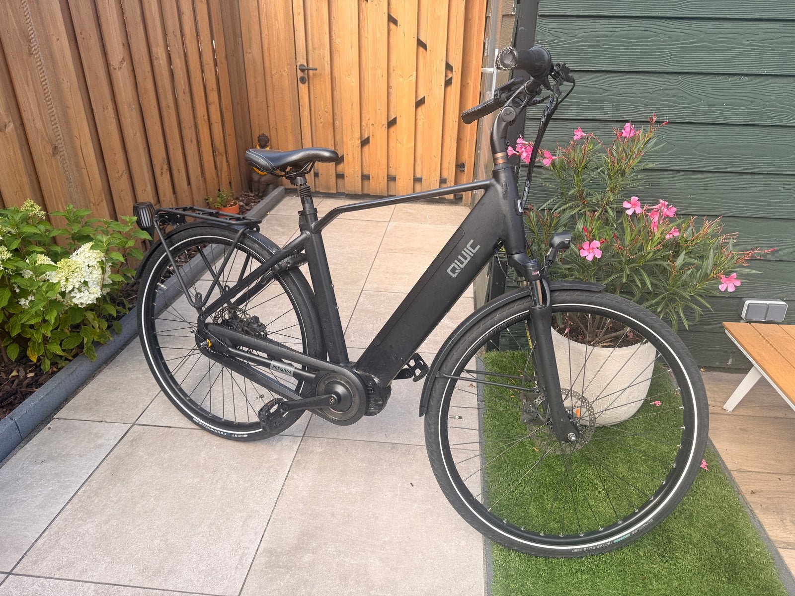 QWIC Premium i MN7 Heren – 540 Wh – Zwart, Fietsen en Brommers, Ophalen, Qwic, Zo goed als nieuw, 51 tot 55 cm