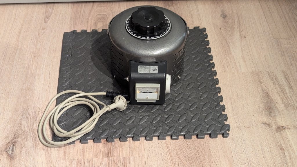 Philips geïsoleerde variac 3A type 2422 529 00007, Hobby en Vrije tijd, Elektronica-componenten, Ophalen of Verzenden