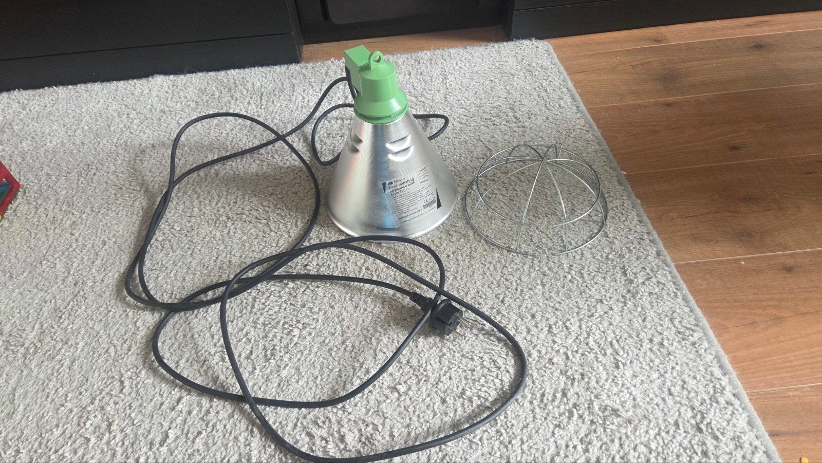 Warmtelamp, Ophalen of Verzenden, Zo goed als nieuw, Verlichting of Verwarming