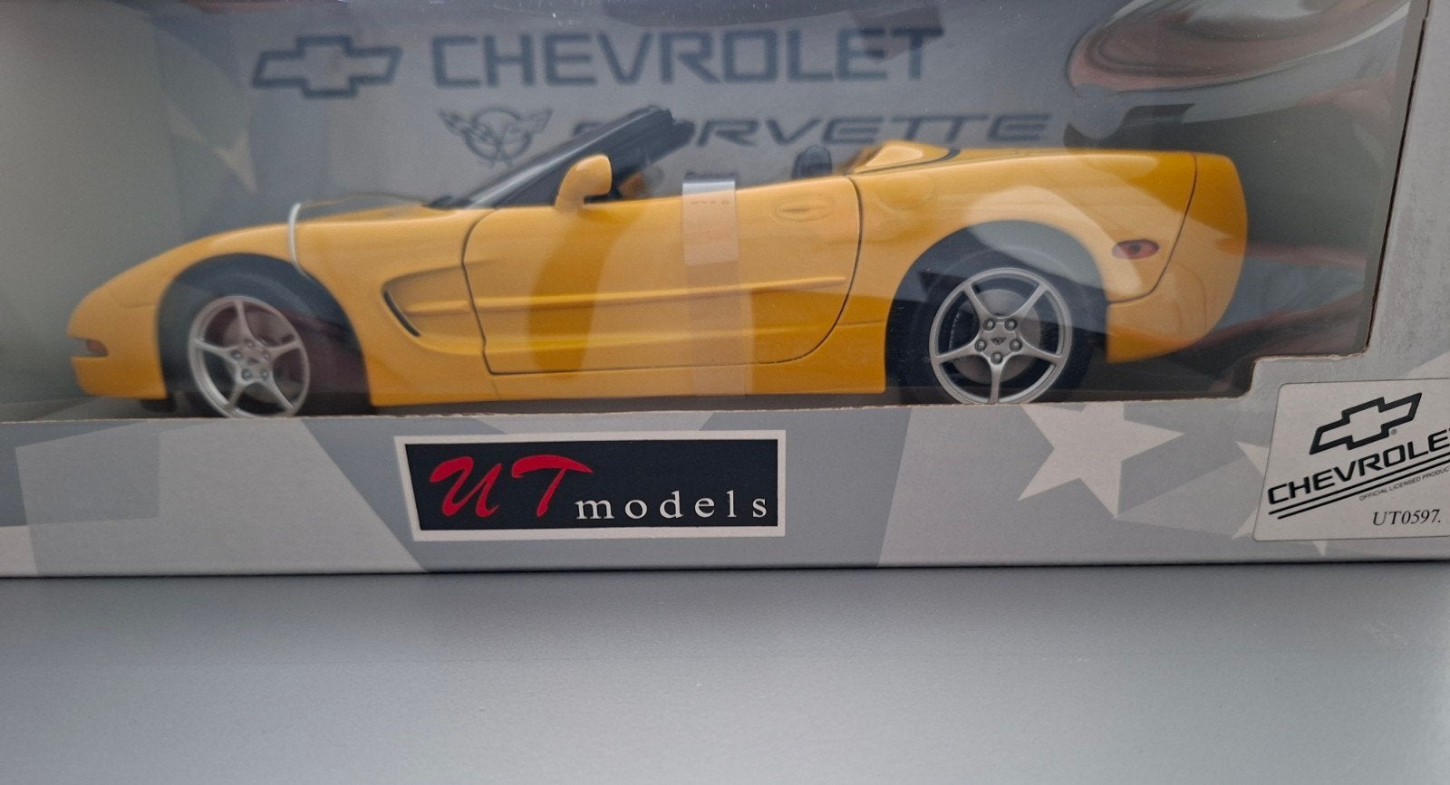 Chevrolet Corvette C5 Cabriolet Geel, Verzenden, Zo goed als nieuw, Auto, Overige merken