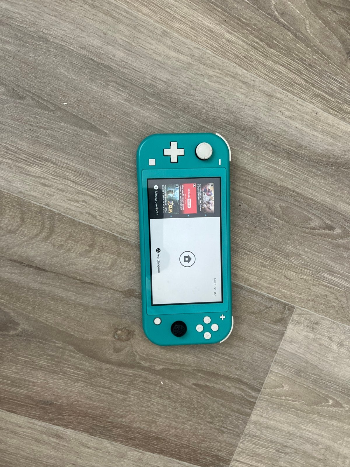 Nintendo Switch Lite Turquoise met Animal Crossing, Ophalen of Verzenden, Turquoise, Zo goed als nieuw