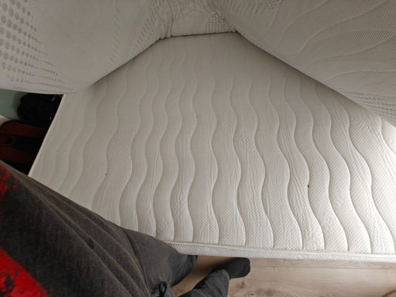 IKEA Espevär Boxspring 140x200, Ophalen, Gebruikt, Tweepersoons, 140 cm
